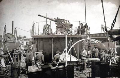 J.J. Sister con armamento añadido en 1938