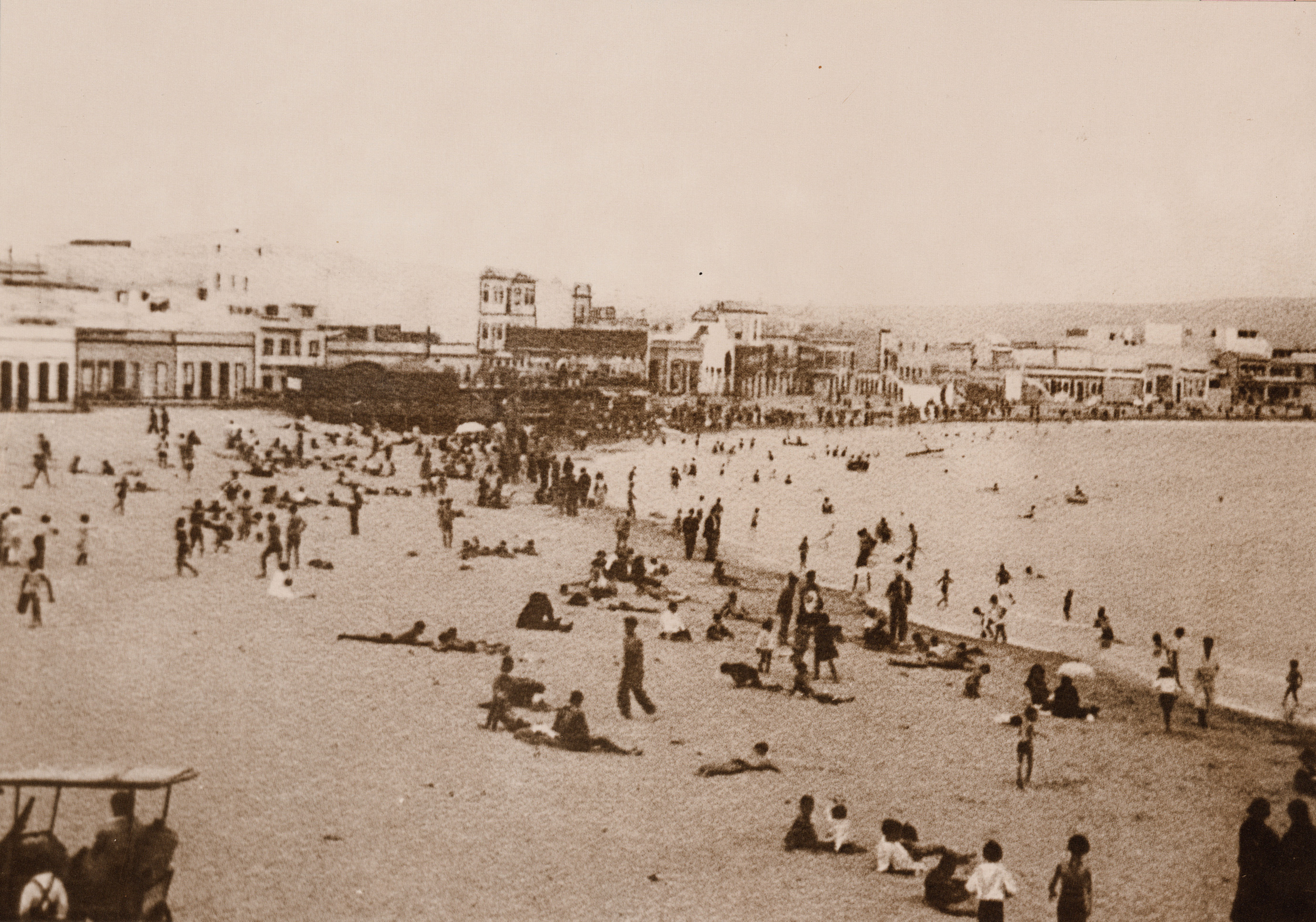La Playa de Las Canteras hacia 1925